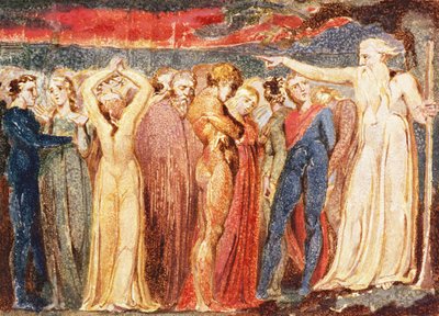 Joseph of Arimathea Preaching to the Inhabitants of Britain by William Blake